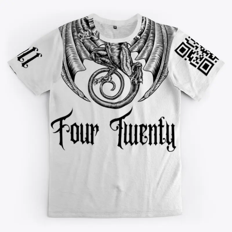 Roll four twenty dragon logo